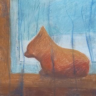 Кошка на окошке