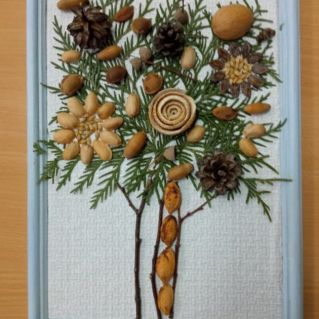 Букет из природного материала