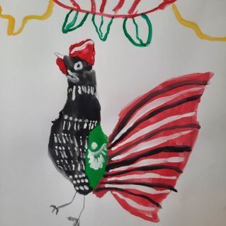 Городецкий петух