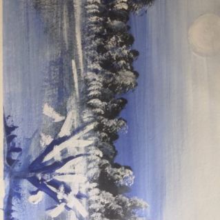 Рисунок "Волшебный лес"