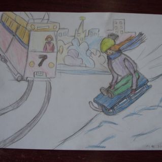 Зимние опасности на дороге