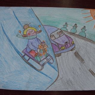 Зимние опасности на дороге