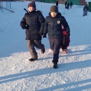 Зимние забавы.