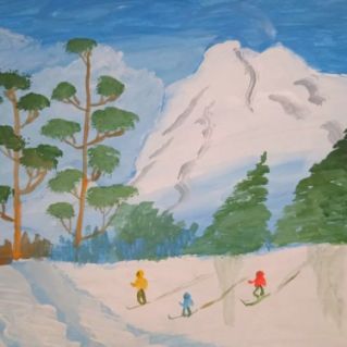 Лыжная прогулка