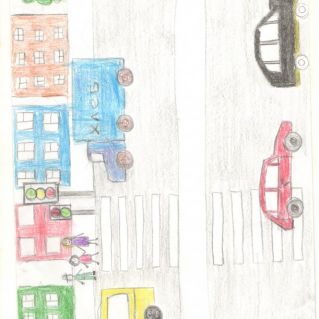 Будь внимательным на дороге.