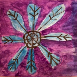 Волшебная снежинка