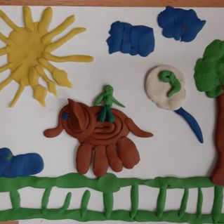 На прогулке