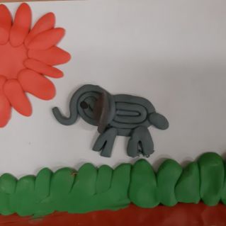 Лучистый слонёнок