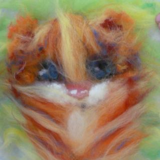 Пушистый тигренок