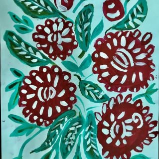 "Городецкие цветы"