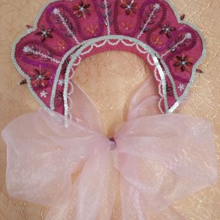 кокошник " Малиновый звон"