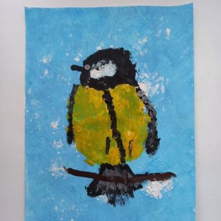 "Желтопузая синичка"