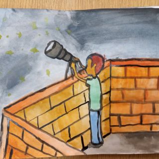 Что же там высоко? Неизведанный космос...