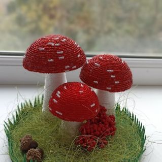 Семья мухоморчиков