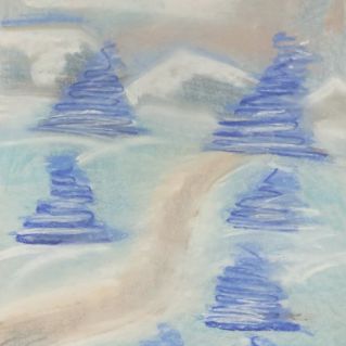 Зимой в лесу