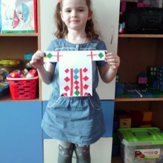 "Украшение  мордовской рубахи- панар"