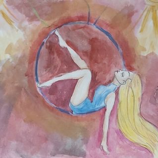 Воздушная гимнастка