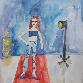 Фотомодель