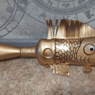 Поделка "Рыба удильщик"