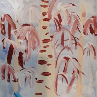 Берёзки под снегом