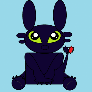 Беззубик из мультфильма «Как приручить дракона»