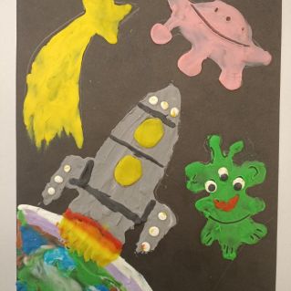 "Полёт в космос"