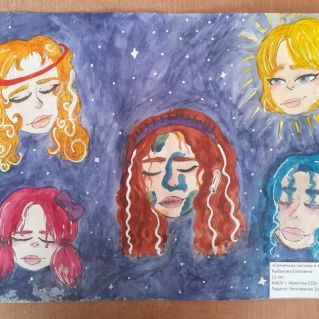 Солнечная система в лицах