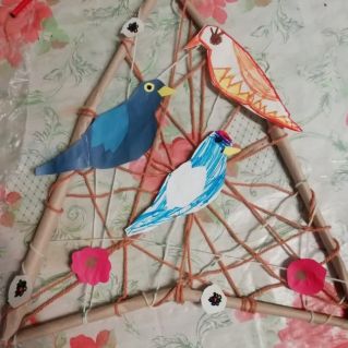 Весеннее пано "Прилетайте, весну встречайте"