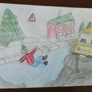 Зимние опасности на дороге