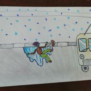 Зимние опасности на дороге