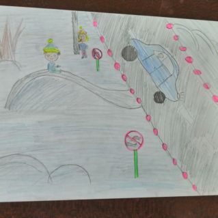 Зимние опасности на дороге