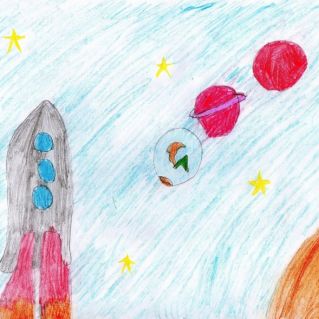 "Полет в космос"