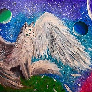 Магиволк - сказочные животные.