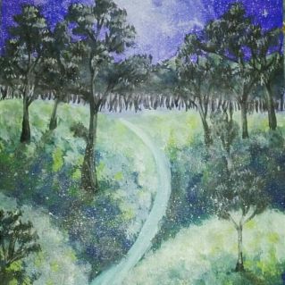 Вечерняя роща