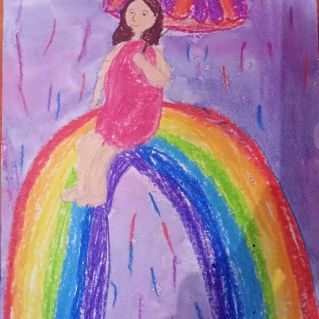 "Девочка на радуге"