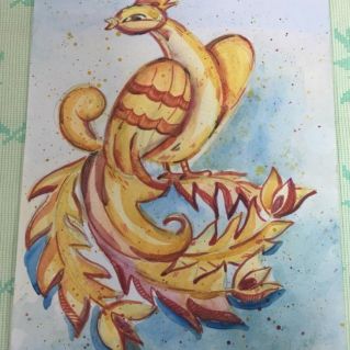 Райская птичка