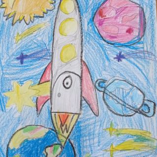 Первый полёт.