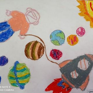 Выход в открытый космос.