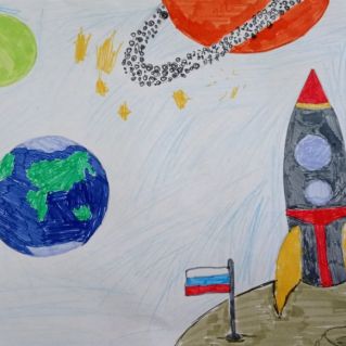 Россия-первооткрыватель космоса.