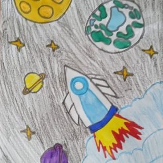 "Моё представление о космосе"