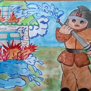 "Быть пожарником - дело нужное!"