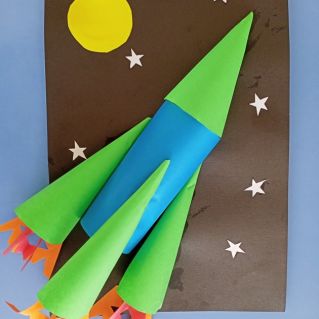 Ракета летит к звёздам