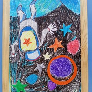 В открытом космосе