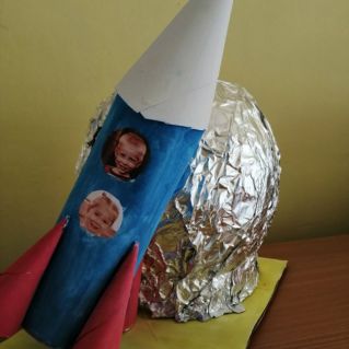 Мы с сестренкой - космонавты!