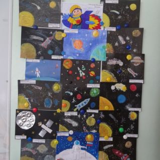 Наши фантазии на тему "Космос"