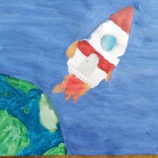 "Первый полет ракеты"