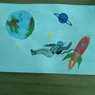 "Полёт в космос"