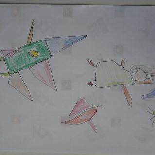 "Полет в космос"