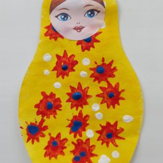 "Кукла славная - матрёшка"