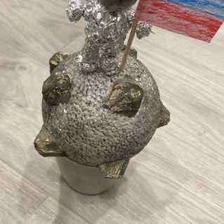 Космонафт на луне